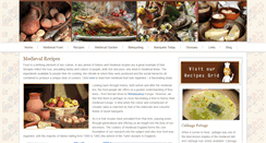 Desktop Screenshot of medieval-recipes.com